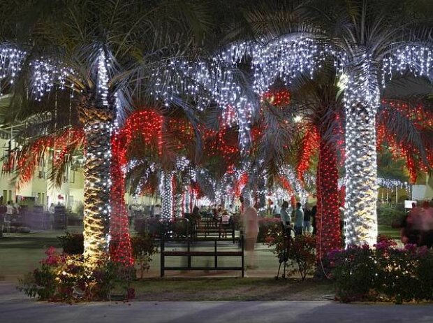 Paddock in Bahrain