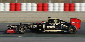 Lotus packt zusammen: Barcelona-Test beendet