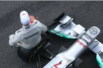 Michael Schumacher (Mercedes) und der Mercedes F1 W03