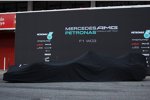 Der verhüllte Mercedes F1 W03