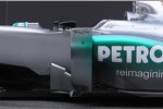 Detail des Mercedes F1 W03