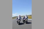 Leon Haslam und Marco Melandri 