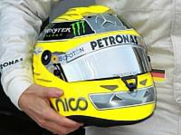 Helm von Nico Rosberg