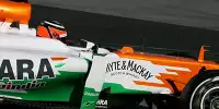 Bild zum Inhalt: Auf Supersoft: Hülkenberg führt vor Perez