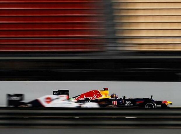 Sebastian Vettel und Sergio Perez Sebastian Vettel und Sergio Perez