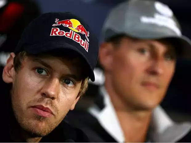 Sebastian Vettel, Michael Schumacher Titel-Bild zur News: Sebastian Vettel, Michael Schumacher