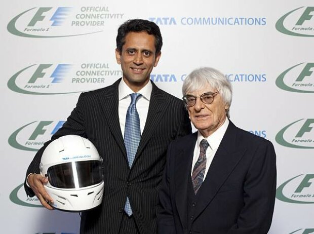 Titel-Bild zur News: Vinod Kumar und Bernie Ecclestone