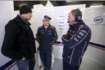 Alexander Wurz, Valtteri Bottas und Mark Gillan (Williams)