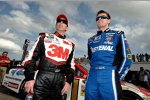 Die Roush-Teamkollegen Carl Edwards und Greg Biffle starten am Sonntag aus Reihe eins