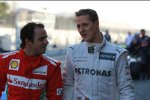 Felipe Massa (Ferrari) Michael Schumacher (Mercedes) 