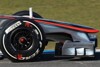 Keine Stufennase: Marussia setzt auf die McLaren-Lösung
