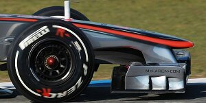 Keine Stufennase: Marussia setzt auf die McLaren-Lösung