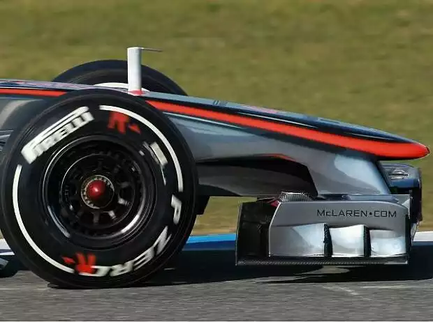 McLaren, Nase Titel-Bild zur News: McLaren, Nase