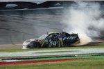 James Buescher (Turner) feiert seinen Sieg per Burnout