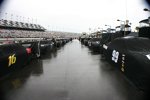 Regen in Daytona - Warten ist angesagt