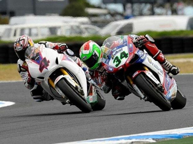 Hiroshi Aoyama; Davide Giugliano Hiroshi Aoyama; Davide Giugliano