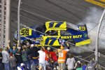 Matt Kenseth (Roush) feiert seinen zweiten Daytona-500-Sieg per Burnout