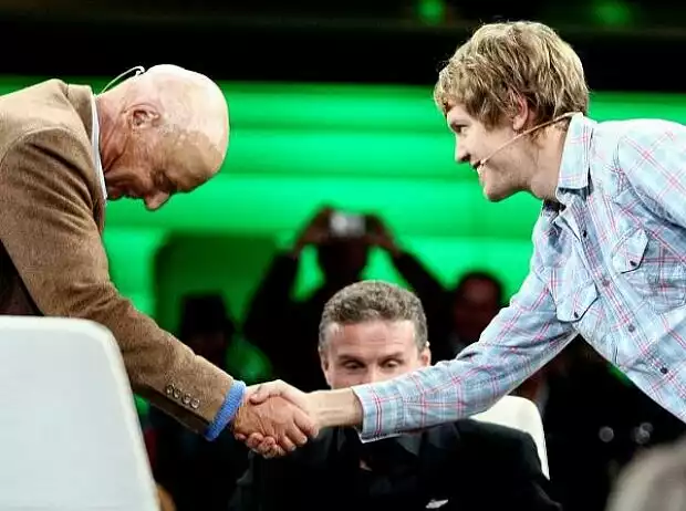 Niki Lauda, Sebastian Vettel Titel-Bild zur News: Niki Lauda, Sebastian Vettel