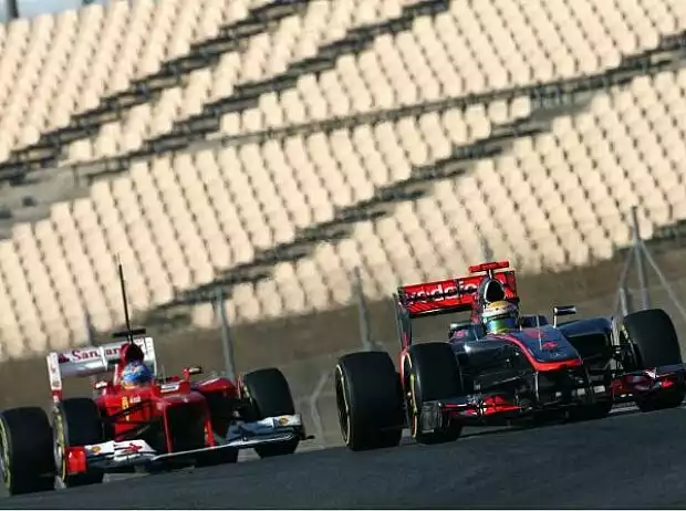Lewis Hamilton, Fernando Alonso Titel-Bild zur News: Lewis Hamilton, Fernando Alonso