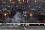 Matt Kenseth (Roush) feiert seinen zweiten Daytona-500-Sieg per Burnout 