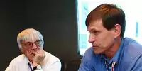 Bernie Ecclestone und Tavo Hellmund