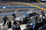 Jimmie Johnson (Hendrick) führte 55 Runden