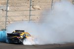 Ryan Newman (Stewart/Haas) wurde von Carl Edwards in die Mauer geschickt