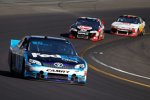 Denny Hamlin (Gibbs) siegte vor Kevin Harvick (Childress) und Greg Biffle (Roush)