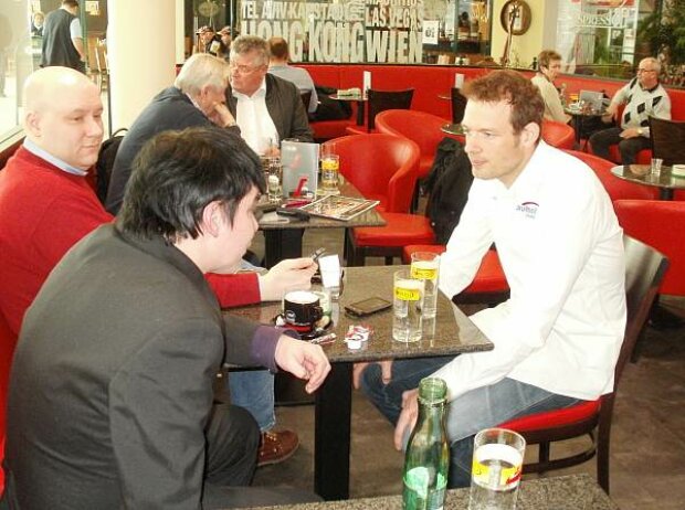 Michael Noir Trawniczek und Alexander Wurz Michael Noir Trawniczek und Alexander Wurz