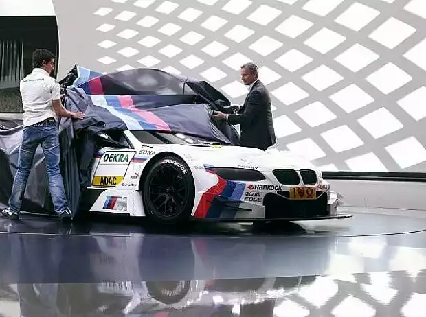 Bruno Spengler und Jens Marquardt enthüllen den BMW M3 DTM in Genf Titel-Bild zur News: Bruno Spengler und Jens Marquardt enthüllen den BMW M3 DTM in Genf