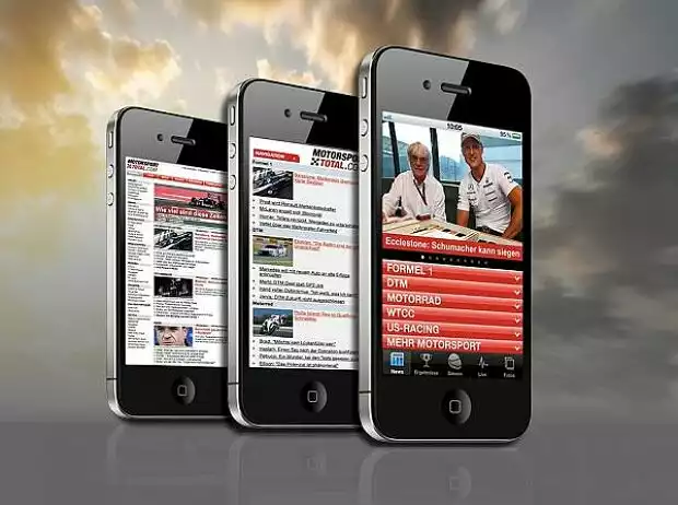 iPhone- und Android-Apps von Motorsport-Total.com Titel-Bild zur News: iPhone- und Android-Apps von Motorsport-Total.com