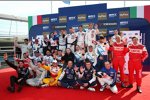 FIA-Präsident Jean Todt mit den WTCC-Piloten