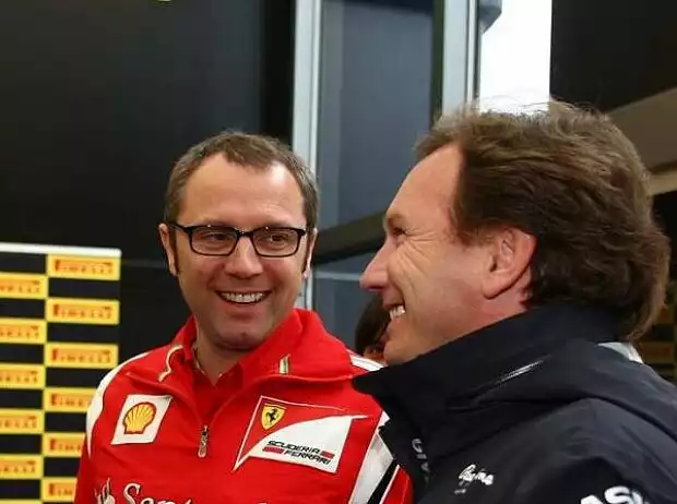 Titel-Bild zur News: Stefano Domenicali (Teamchef), Christian Horner (Teamchef)