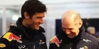 Bild zum Inhalt: Webber: Newey sieht mit den Augen eines Fahrers