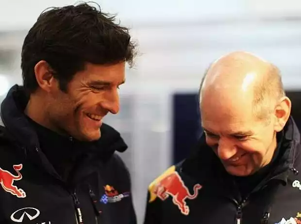 Adrian Newey (Technischer Direktor), Mark Webber Titel-Bild zur News: Adrian Newey (Technischer Direktor), Mark Webber