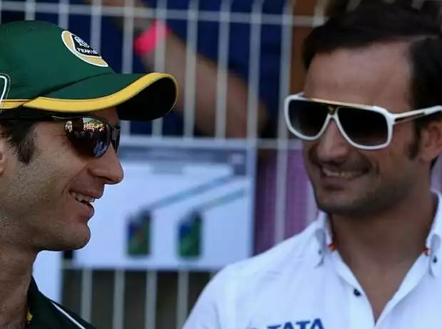 Jarno Trulli, Vitantonio Liuzzi Titel-Bild zur News: Jarno Trulli, Vitantonio Liuzzi
