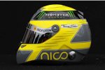 Helm von Nico Rosberg (Mercedes) 