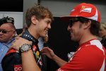 Sebastian Vettel und Fernando Alonso 