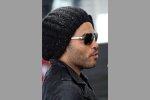 Lenny Kravitz schaute sich schon am Freitag um