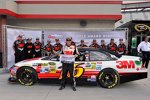 Greg Biffle (Roush) feiert seine Pole