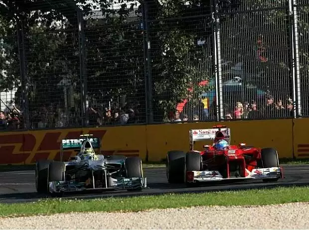 Nico Rosberg, Fernando Alonso Titel-Bild zur News: Nico Rosberg, Fernando Alonso