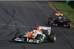 Paul di Resta (Force India) und Jean-Eric Vergne (Toro Rosso) 