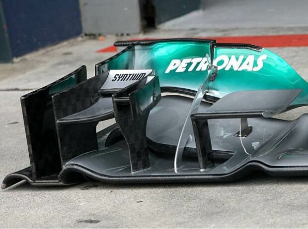 Mercedes-Frontflügel Mercedes-Frontflügel