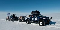 Bild zum Inhalt: Mit Toyotas quer durch die Antarktis