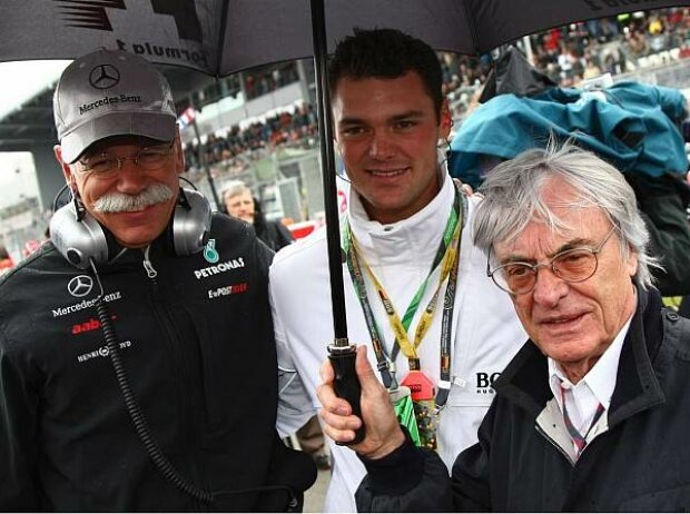 Dieter Zetsche und Bernie Ecclestone