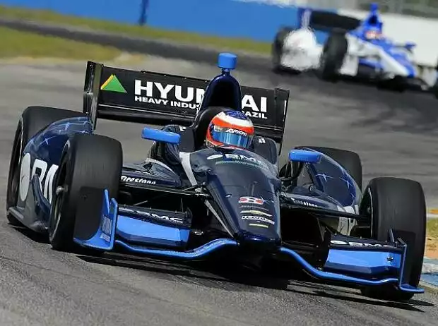 Rubens Barrichello, Takuma Sato Titel-Bild zur News: Rubens Barrichello, Takuma Sato