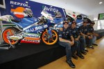 Maverick Vinales, Julian Simon, Ivan Silva, Yonny Hernandez