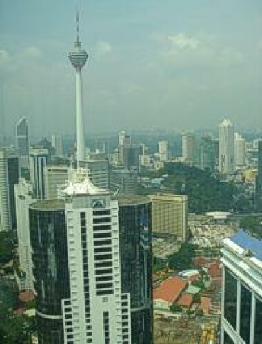 Blick von den Petronas-Twin-Towers Blick von den Petronas-Twin-Towers