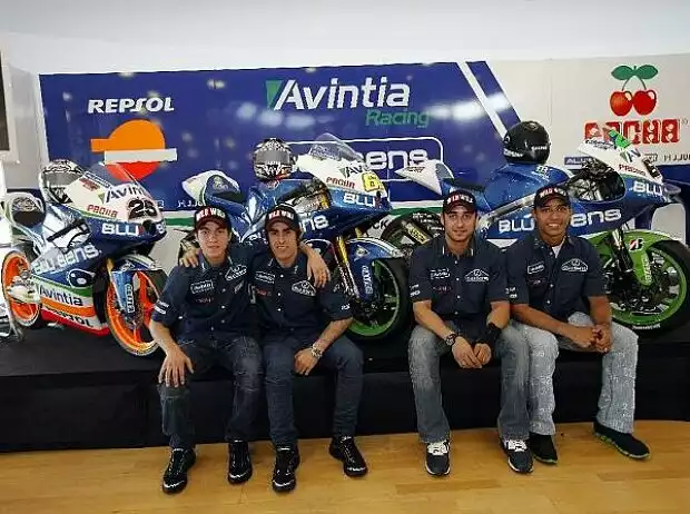Maverick Vinales, Julian Simon, Ivan Silva, Yonny Hernandez Titel-Bild zur News: Maverick Vinales, Julian Simon, Ivan Silva, Yonny Hernandez