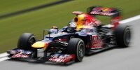 Bild zum Inhalt: Red Bull im Rennen schneller als McLaren?